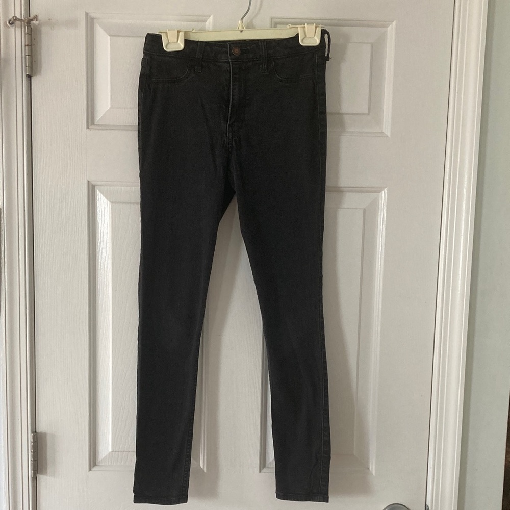 Hollister Women's Black Skinny Jeans